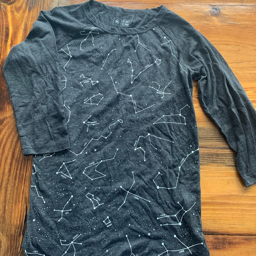Tentree baseball constellation tee nwot size xs